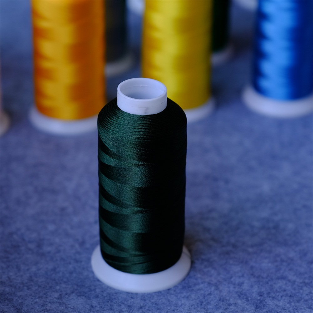 5000M 40WT 100% Polyester Machine Embroidery Thread 120D/2 Premium Madeira Colors for Home and Industrial Machines: Dark Green 1103 Made