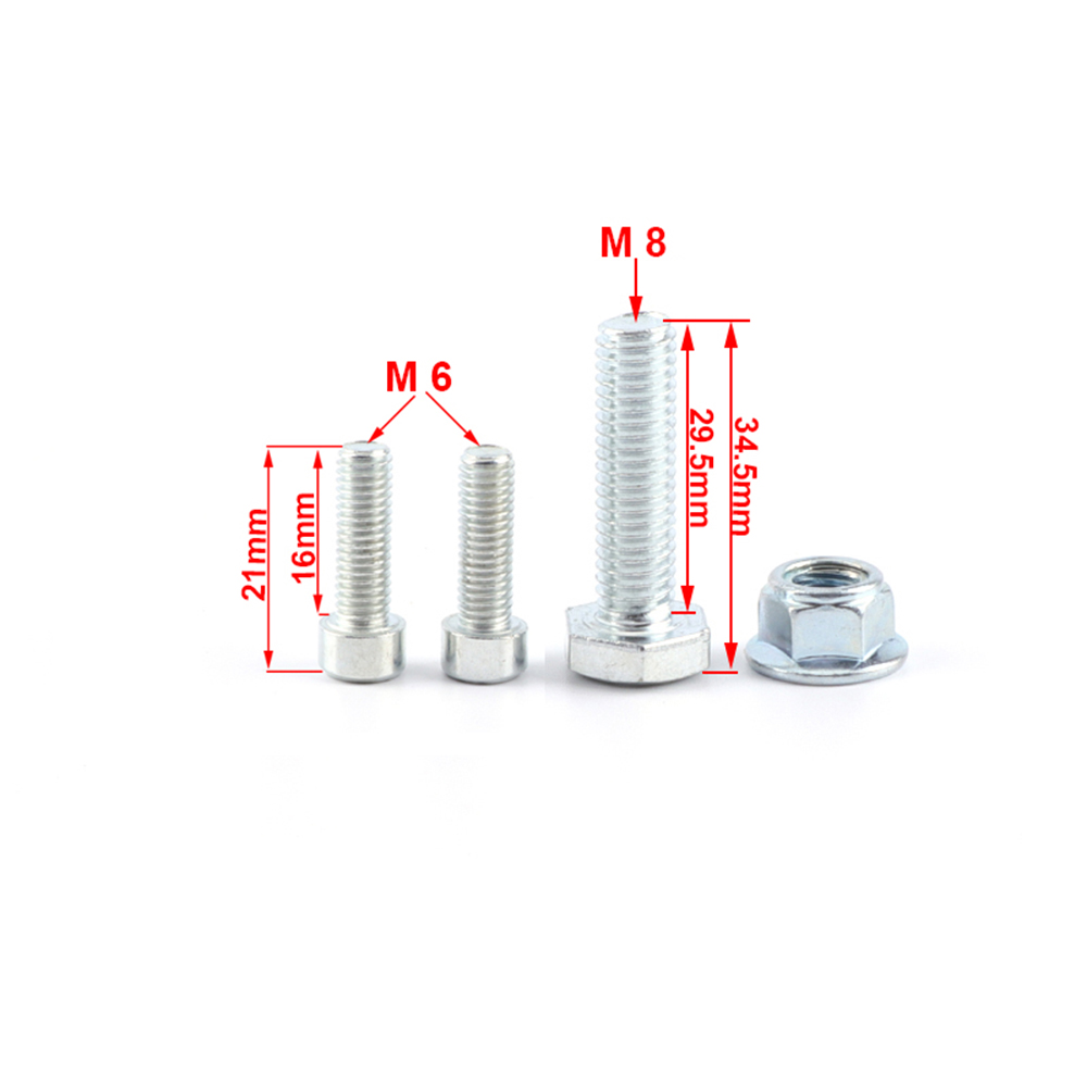 For 2-Stroke 47cc 49cc Mini Moto Dirt Bike Moped 7/8'' 22mm Handlebar Risers Adapter Motorcycle Handle Bar Clamp 1 Pair