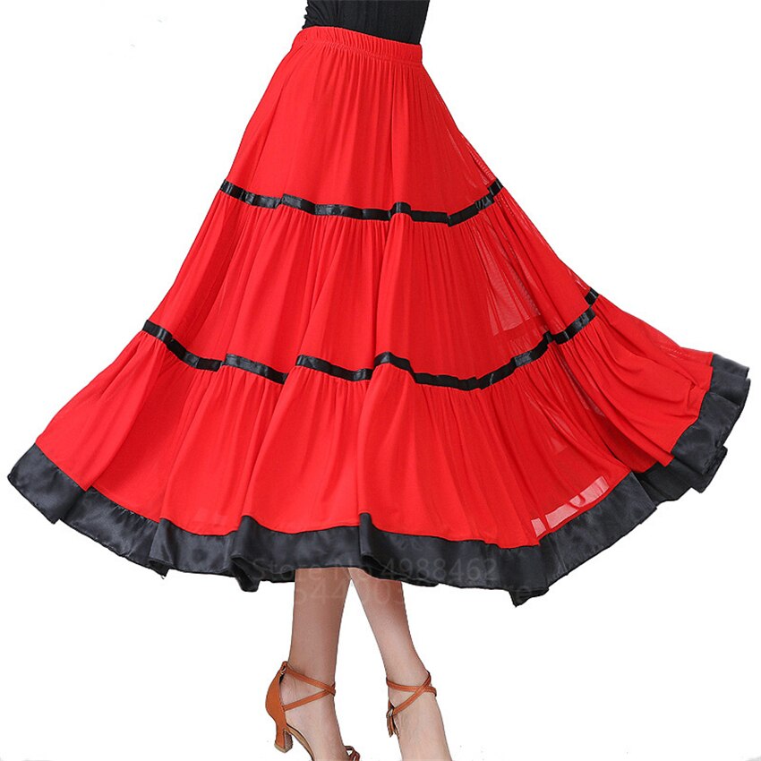 Flamenco Kleid Zigeuner Tanzen Kleidung Bühne Leistung tanzen Kostümich Spleißen Felsen Frauen Weibliche Elegante Tänzerin Wettbewerb