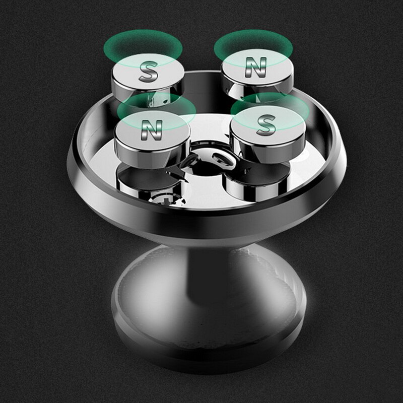 Magnetische telefoonhouder auto 360 graden gps universele mobiele telefoon magneethouder lucht autohouder voor  x 7 8