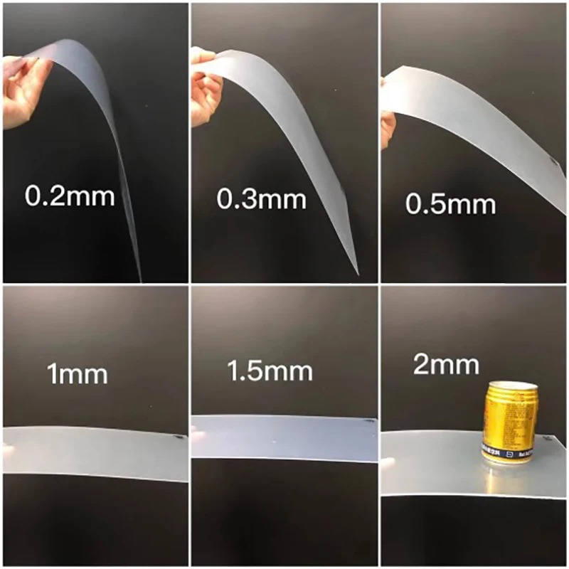 Transparent Sheet PVC Plastic Plate PET/PC 100x100 200x200 210x297 297x420 300x300 400x400 500x500 600x600 800mm Thick 0.2-10mm