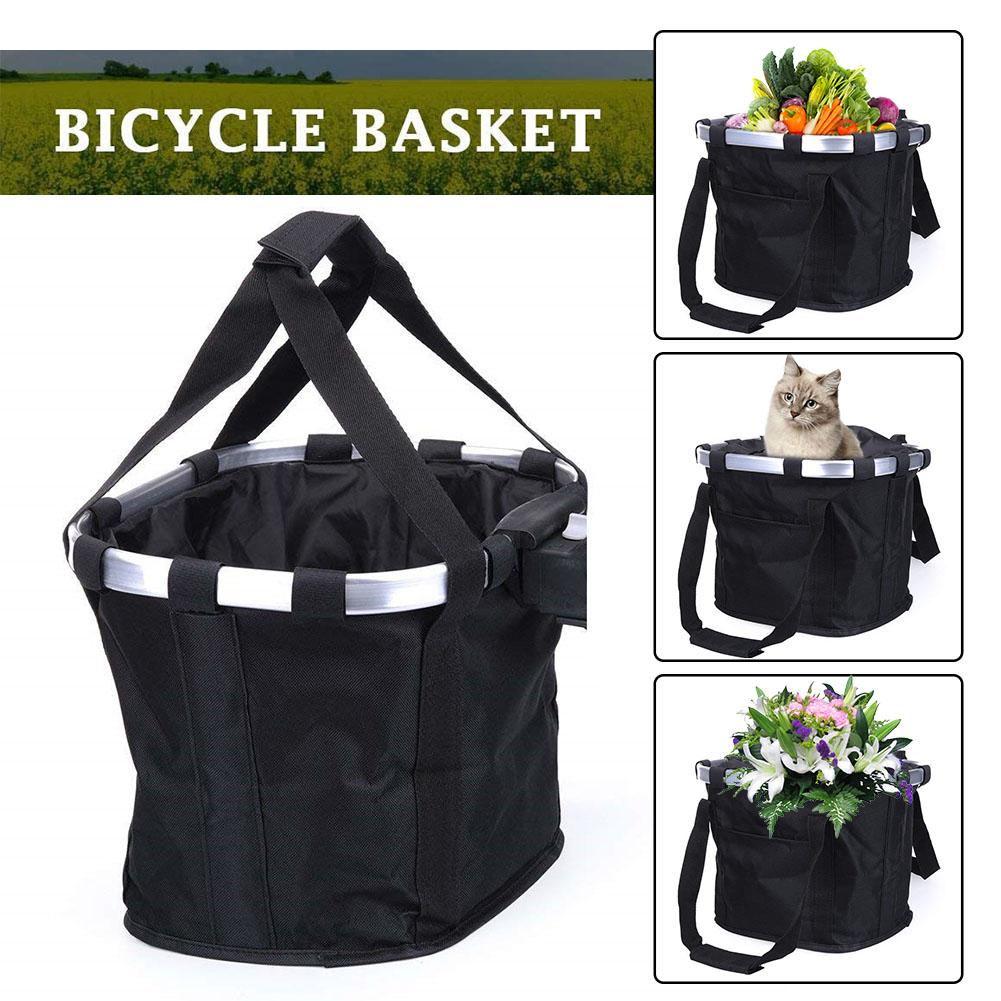 Animaux chat siège chien vélo panier avant amovible vélo panier chien transporteur étanche animaux siège vélo panier cyclisme accessoires