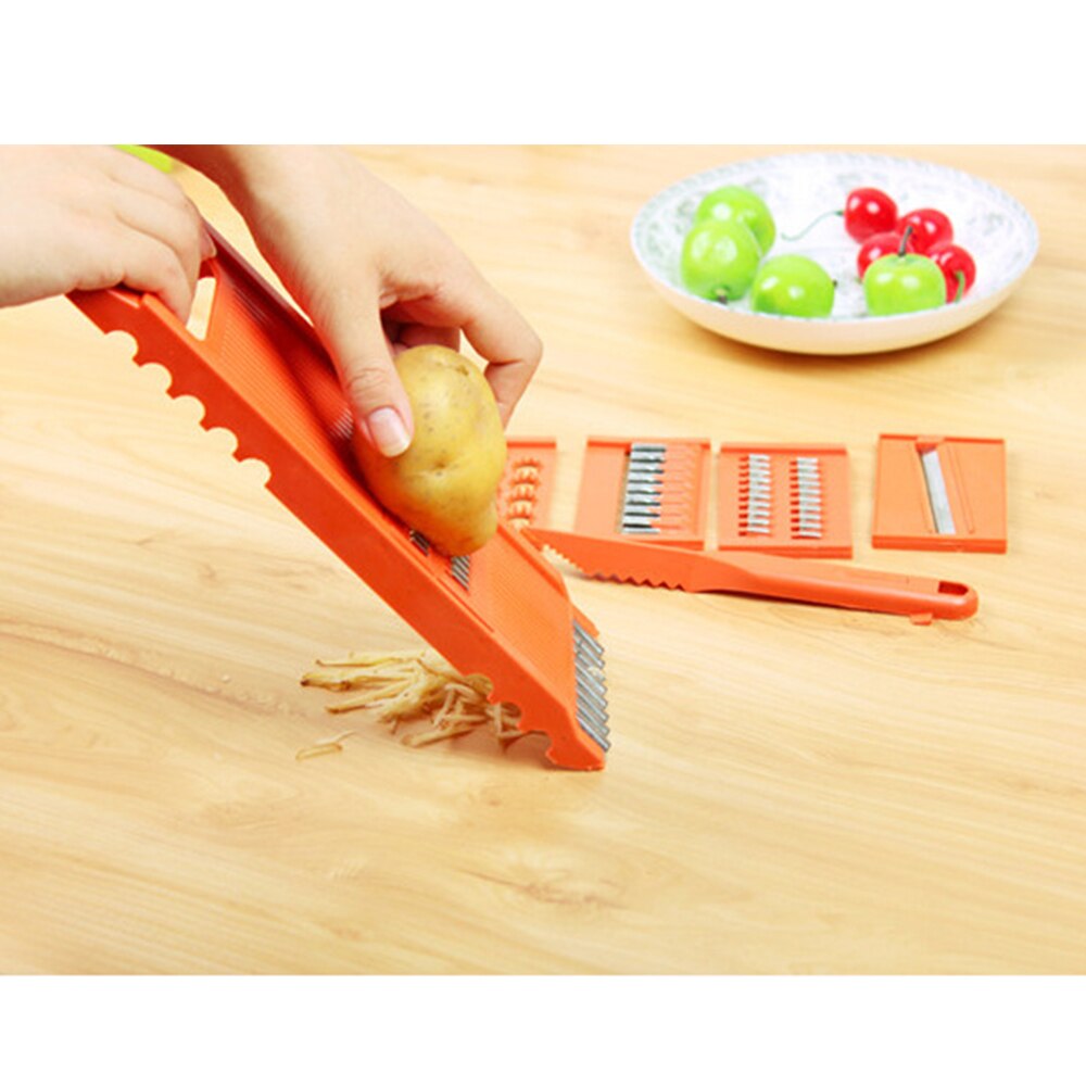 Multipurpose Vegetable Cutter Fruit Shredder Potato Mandolin Slicer Peeler Dicer Chopper Kitchen Gadget Sets Kitchen Accessories