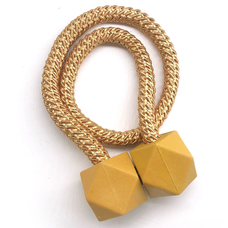 Magnetische Polyester Gordijn Tieback Holder Haken Bal Gesp Clip Home Decor Tie Terug Gordijn Accessoires Home Decor