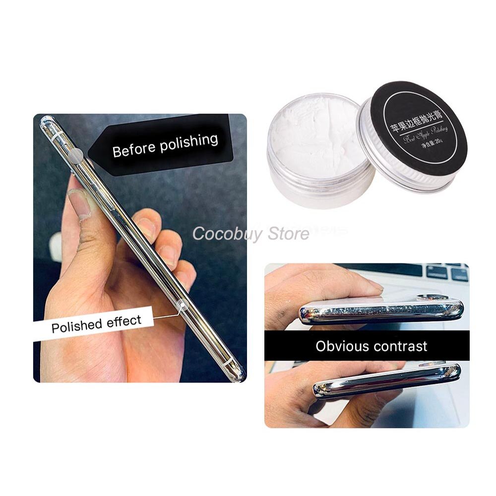 Mobiele Telefoon Frame Polijstpasta Voor Iphone X Xs Max Frame Kleine Krassen Verwijderen En Herstellen Schoonheid Reparatie Onderhoud Tool