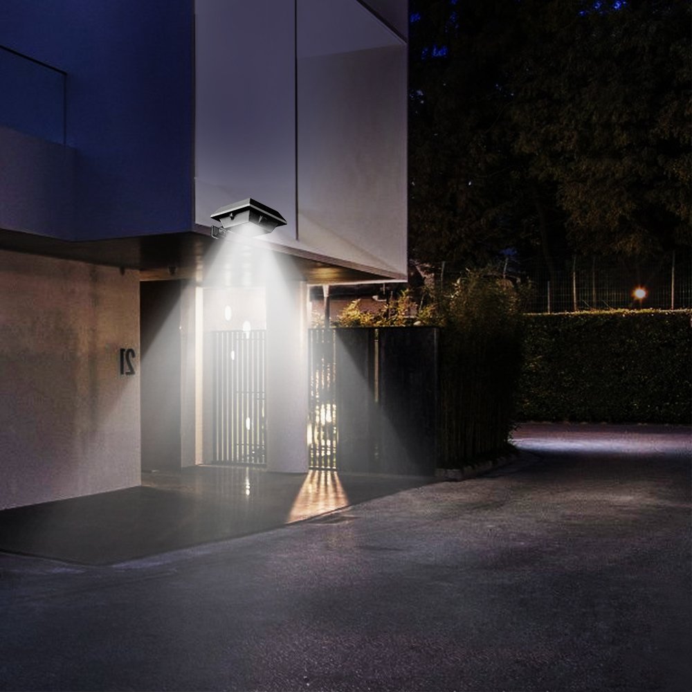 T-SUN 12 LED Waterproof Security Lamp for Outdoor Garden Fence Outside Garage Door Tree wall Light sensor Courtyard house lamp: Default Title