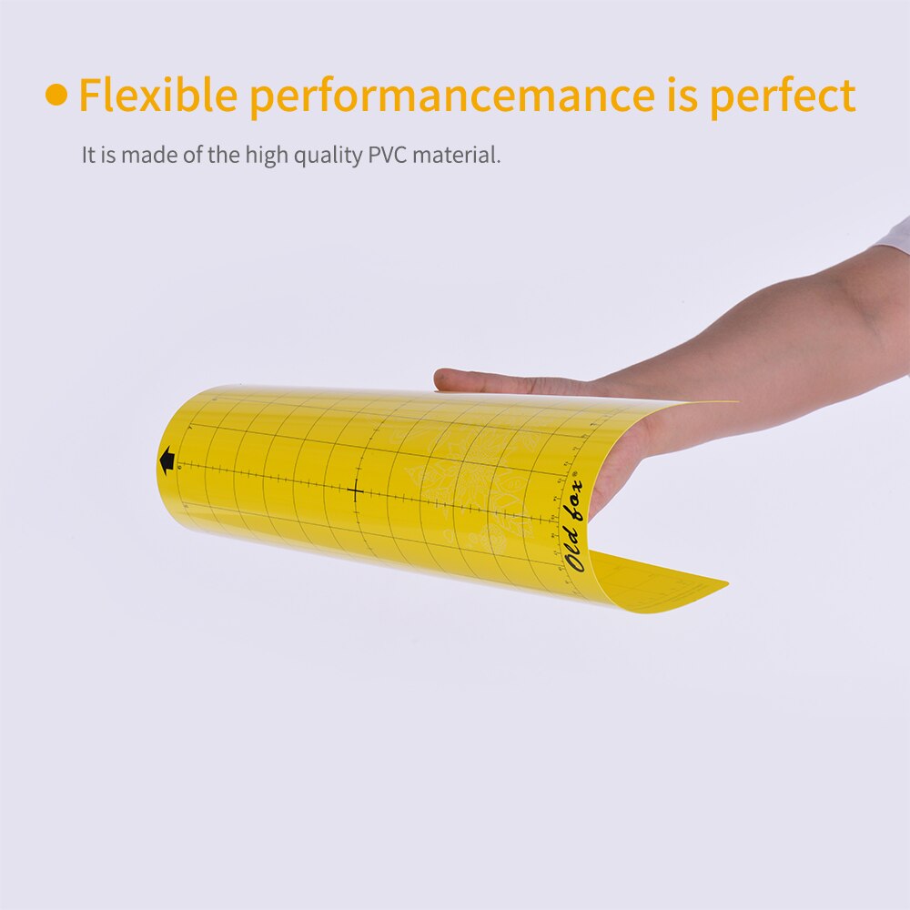 3Pcs 12*12Inch Non-Slip Replacement Cutting Mat StrongGrip/StandardGrip/LightGrip Adhesive Gridded Cutting Mats Cutting Machine