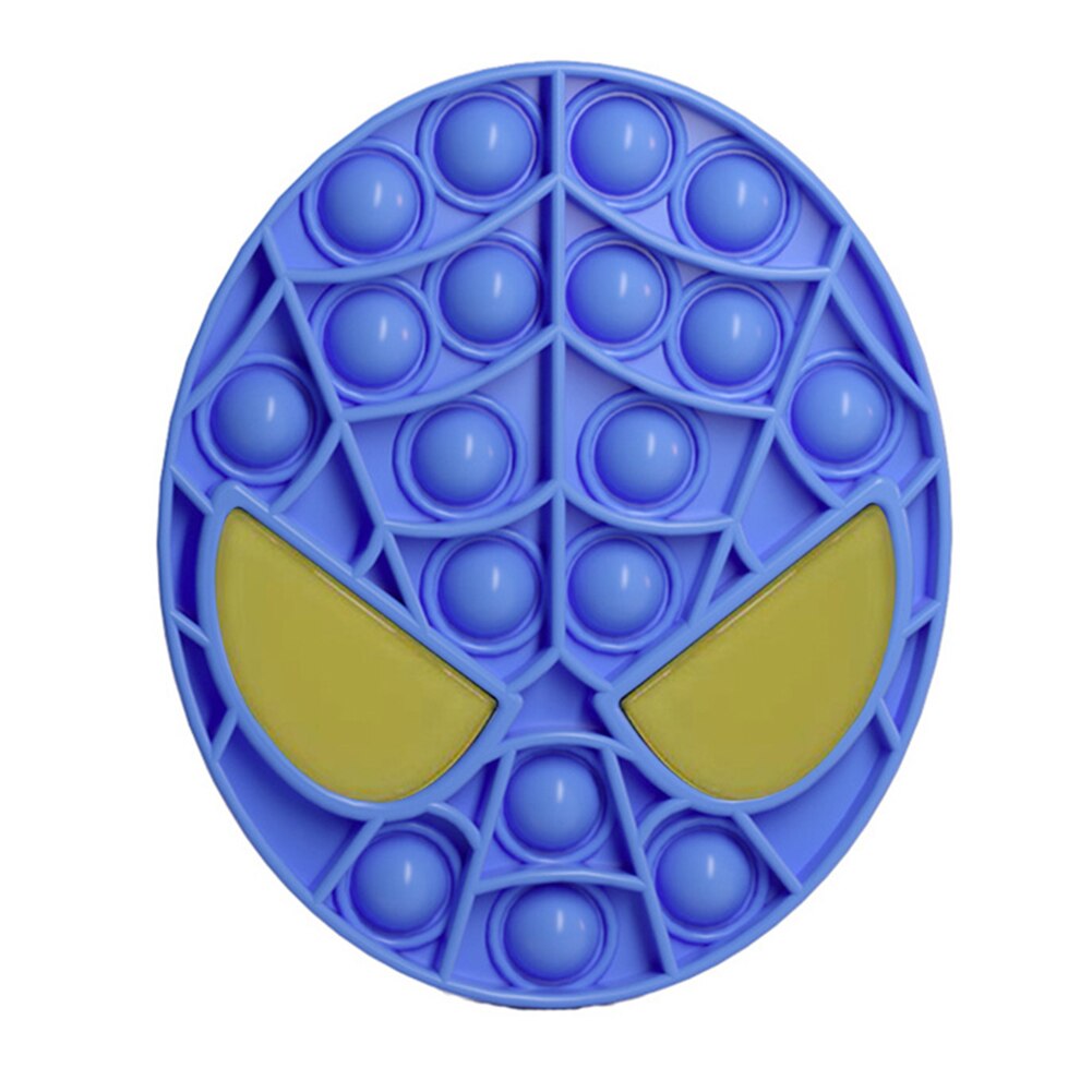 Silicone PushPOPBubbleCartoon Man Sensory Fidget Toys for Autism Stress RelieverPOPs Fidget Anxiety Relief Funny Toys for Adult: 08