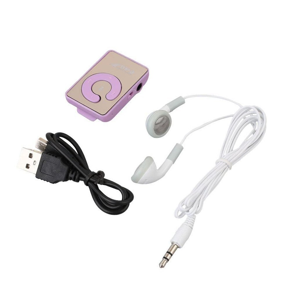 Portable Mini Clip USB MP3 Player Music Media Support Micro SD TF Card Hifi MP3 Outdoor Sports