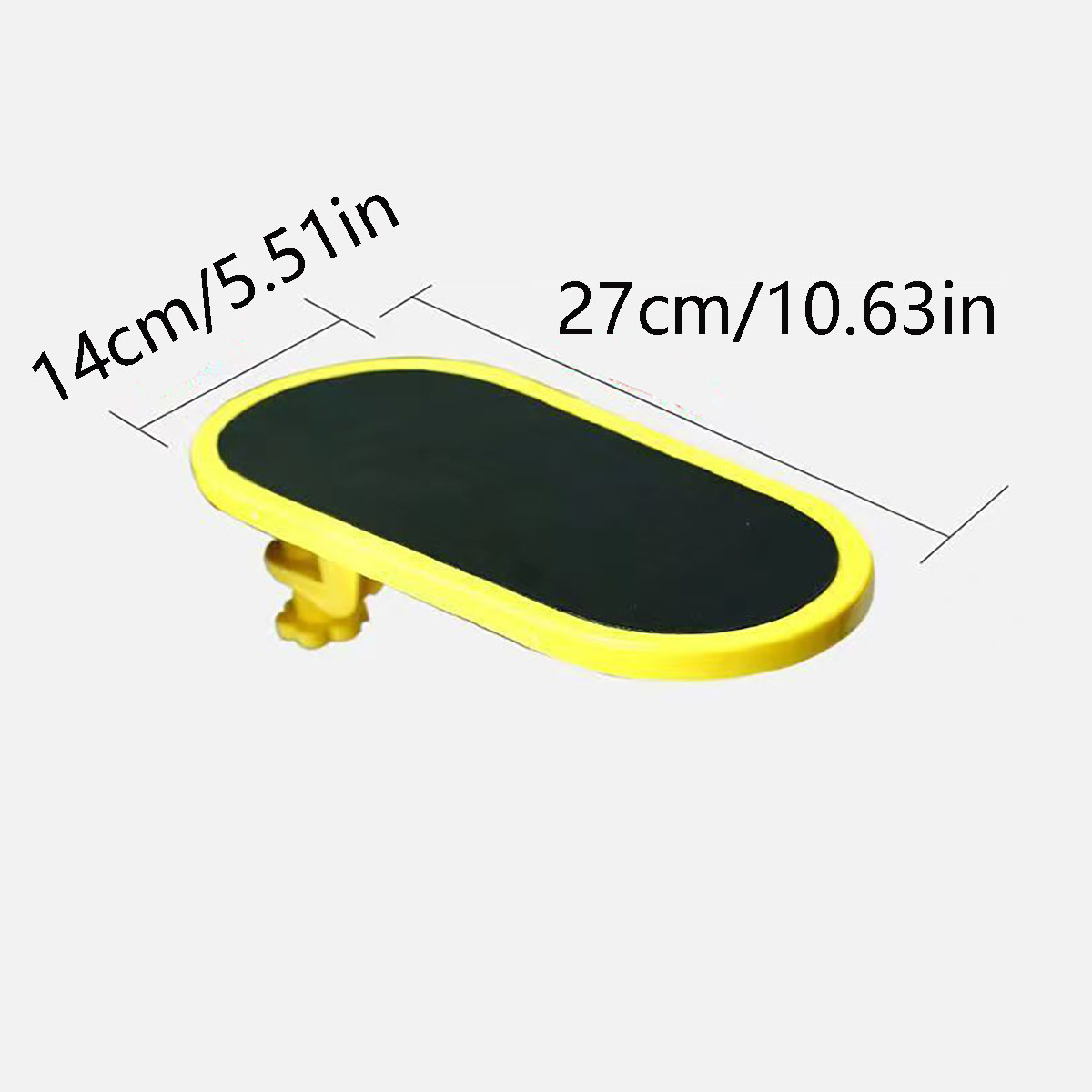 Computerarmstøtte til skrivebord, justerbar ergonomisk håndledsstøtte, støtte til tastatur, armlænsforlænger, roterende musemåtteholder