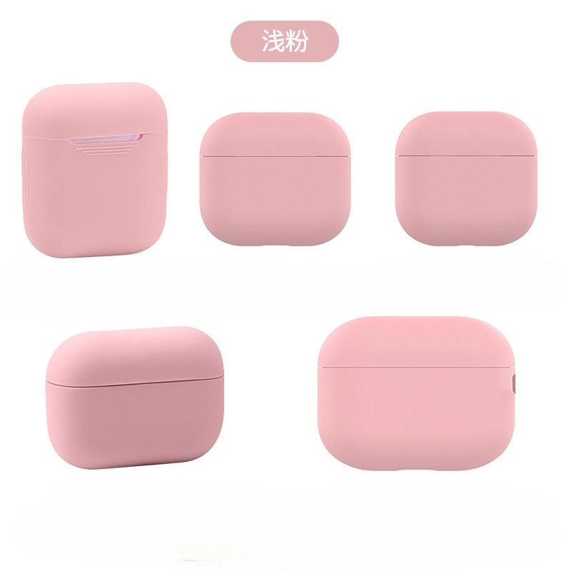 Silicone Earphone Cases for Airpods 4 1 2 3 Headphones Case Soft Protective Box for Apple Airpods Pro 2 3 Airpods 4 Covers