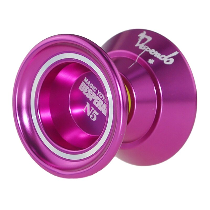 Magicyoyo aluminum alloy metal yoyo toy with 8- ball bearings and rope for children, christmas