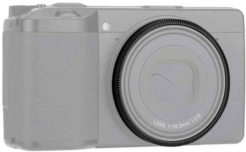 Metal Accent Lens ring for Decoration for Ricoh GR III GRIII GR3 Camera Replaces GN-1 Protects Lens Barrel