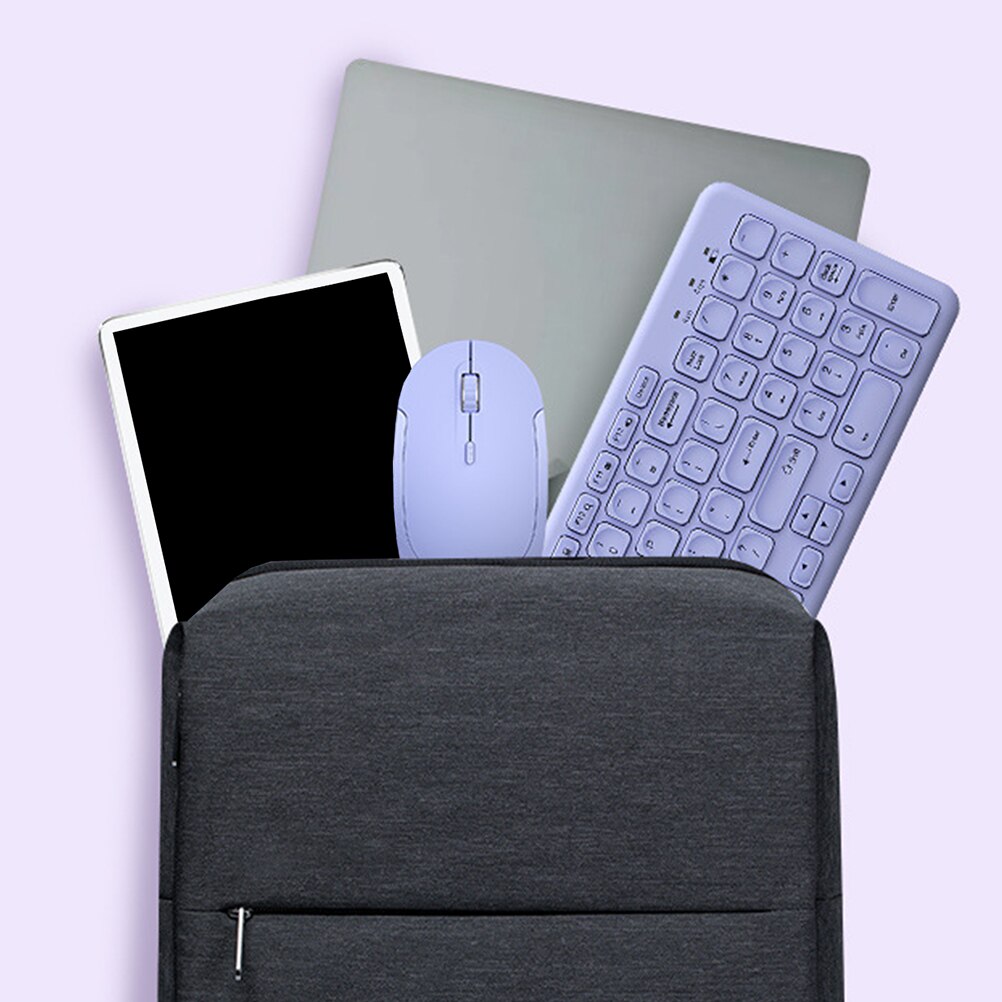 Ultra Slim Cordless Computer Wireless Keyboard Combo for Home Office