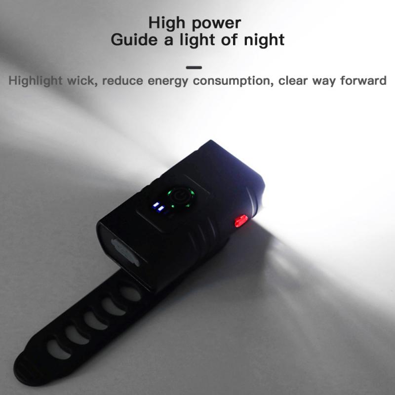 T6 Fiets Licht Voor 1000 Lumen Fietsen Led Krachtige Zaklamp Bike Verlichting Koplamp Usb Oplaadbare Lamp Mtb Accessoires