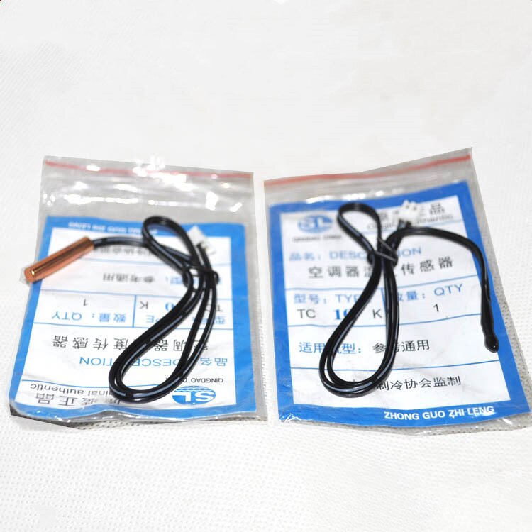 50 teile/los neue für Klimaanlage Rohr Sensor 5K10K15K20K50K Umgebungs Sensor rohr luft temperatur Sensor 5K 10K 15K 20K 50K