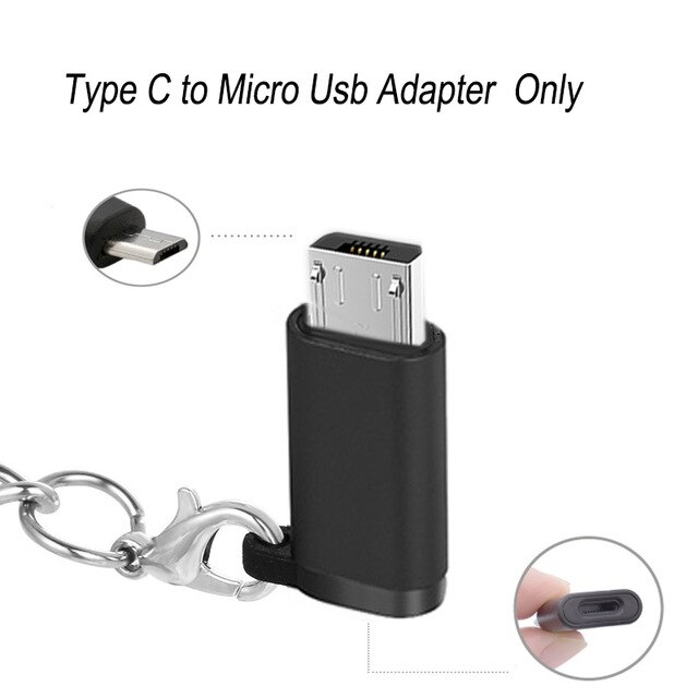 USB Type C Snel Opladen Kabel Voor huawei p30 P20 mate 30 Samsung Galaxy S10 A50 A80 Note 10 Plus 3m 2m Usb Kabel Type C Cabo Usb-c: Micro usb Adapter / Adapter only
