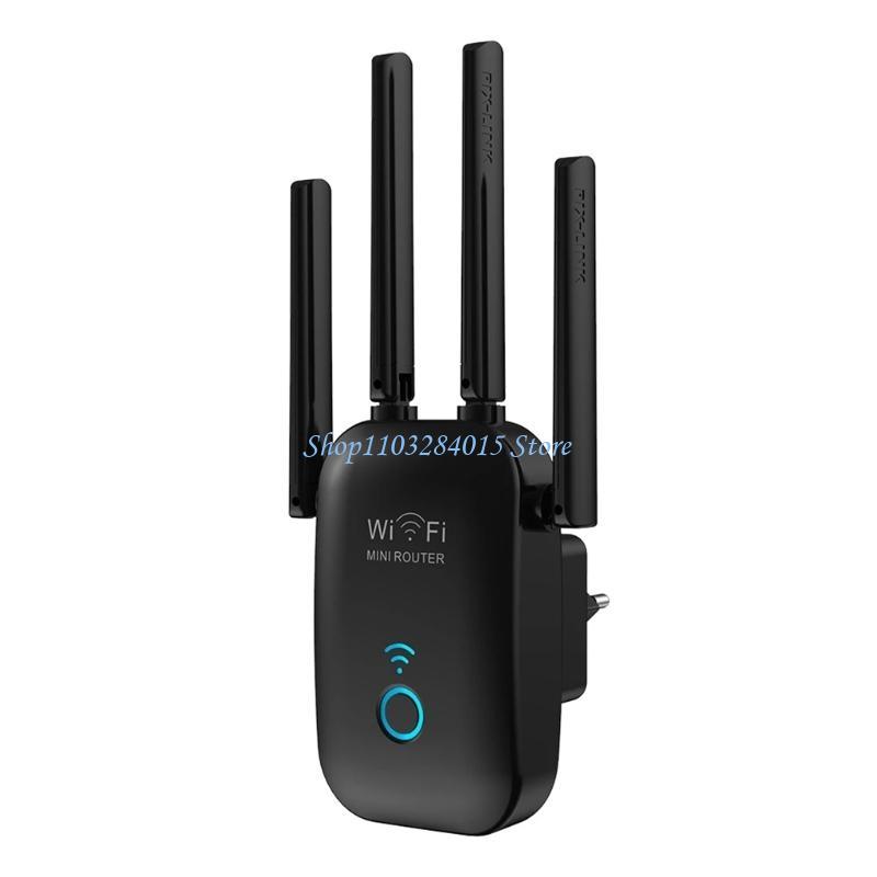 R6FF High-power WiFi Extender 1200Mbps Wireless Repeater Dual Band Expander Full Coverage Extend