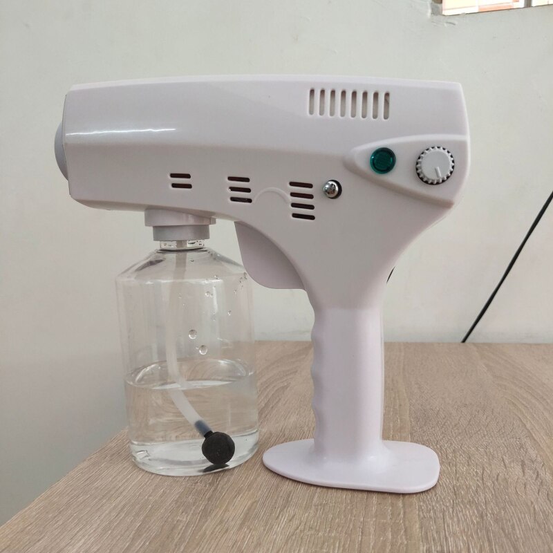 600ML 220V~240V Household Car Portable Sprayer Machine Blue Light Nano Steam Spray Gun Disinfection Sprayer For Car Home