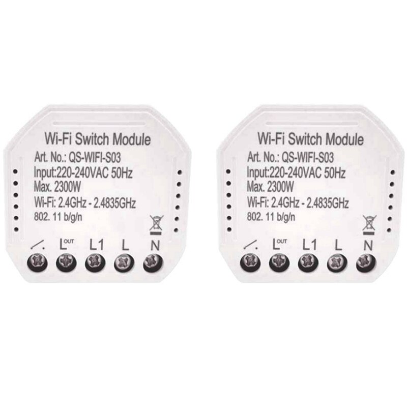 1 Set USB Charge Electric Water Dispenser & 2 Pcs Wifi Smart Switch App Control WiFi Switch