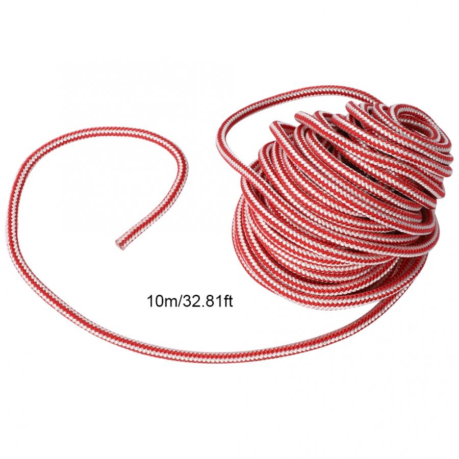 Båt ankare rep 16 lager 10m polypropen fiber flätade höghållfast säkerhet rep fartyg förtöjning ankare sladd båt tillbehör