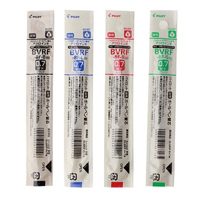 1pcs Pilot Dr.Grip 4+1 Multi-Function Pen Ballpoint Pen 0.5/0.7 + Mechanical Pencil 0.5 BKHDF-1SR Replaceable Refill BVRF-8EF/F