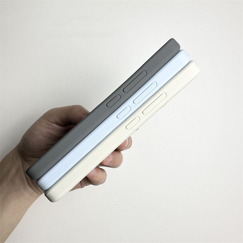 Capa traseira de silicone líquido para xiaomi mi 13 / 13 pro/14/14 pro/15 à prova de choque macio suave capa de telefone de luxo funda