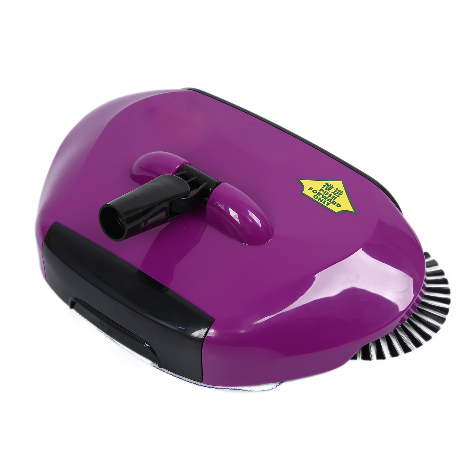 -Stainless Steel Sweeping Machine Push Type Hand Push Broom Dustpan Handle Household Cleaning Package Hand Push Sweeper Mop