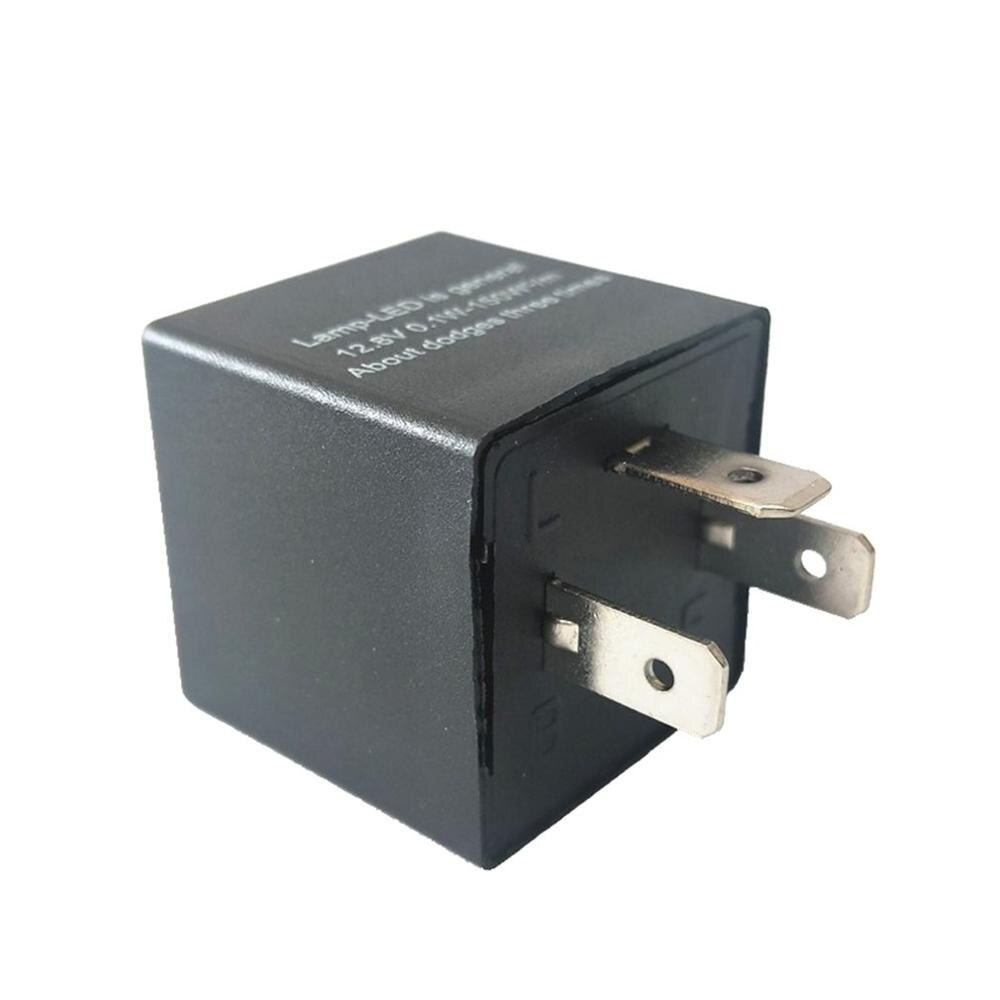 Adjustable 3 Pin LED Electronic Flasher Relay 3 Pin LED Automotive Electronic Flash Relay Car Relay CF14 JL-02