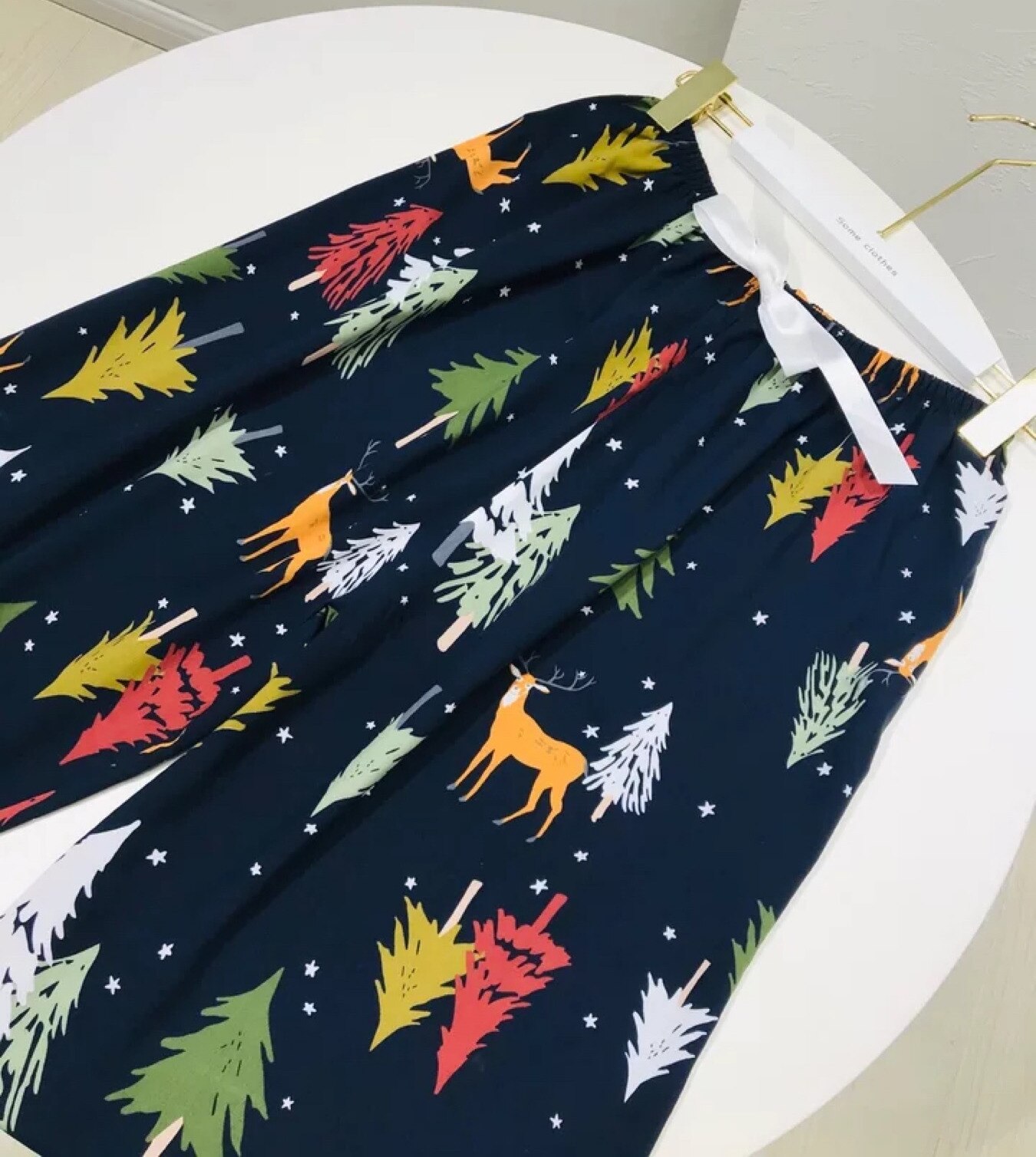 Vrouwen Zomer Slaap Bodems Homewear Slaap Broek Bloemenprint Pyjama Broek Katoen Comfortabele Brede-Been Elastische Ouc129: 9