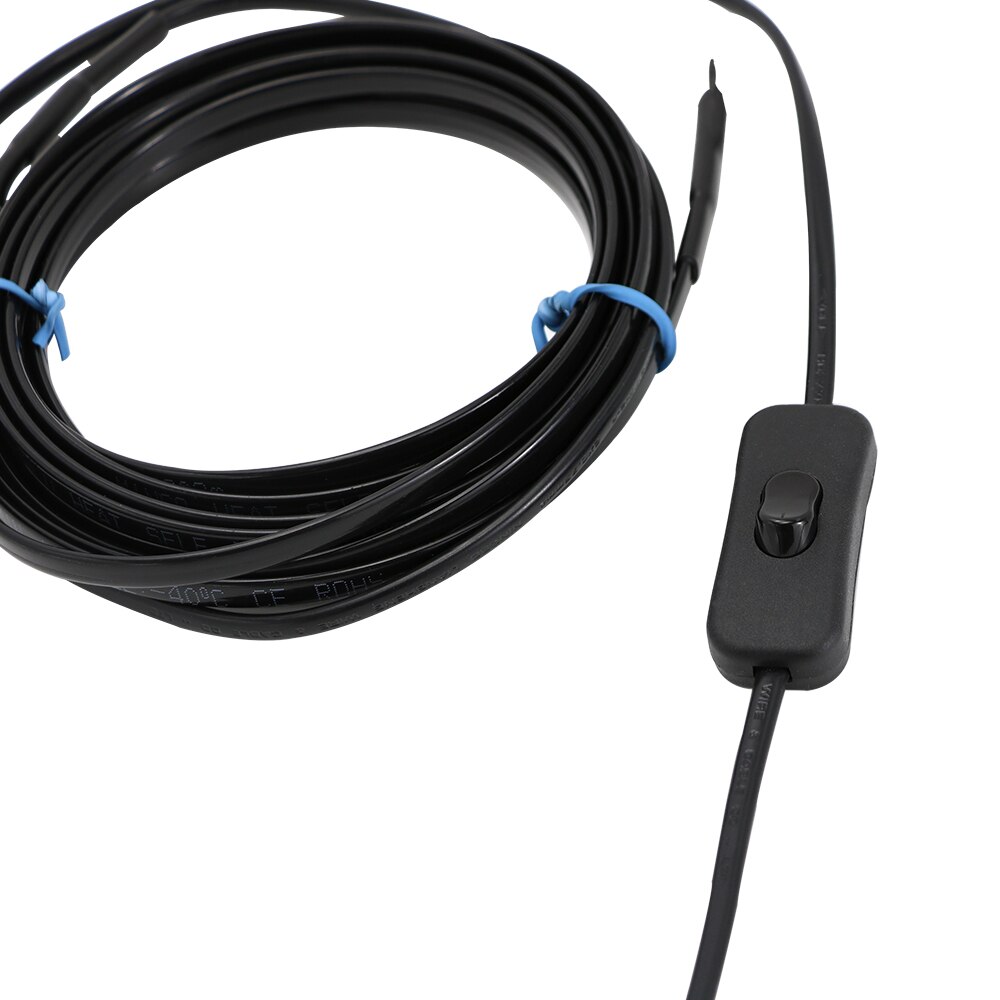 Heating Cable Self-regulating Heating Tape for Snow Melting/Roof Deicing Water Pipe Freeze Protection Heater for Home MINCO HEAT