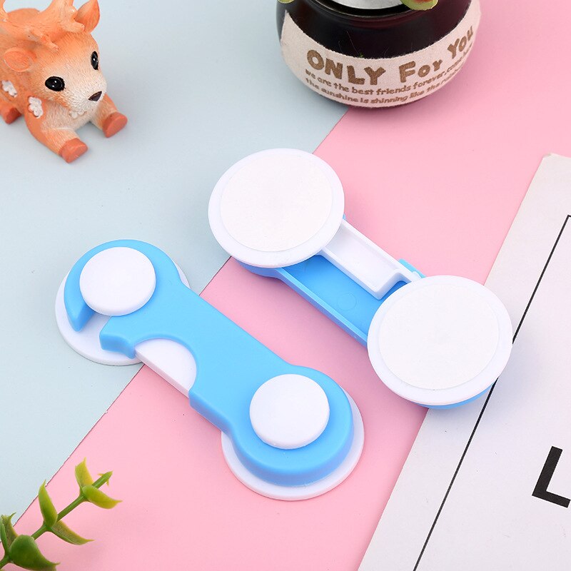 5pcs/lot Multi-function Child Baby Safety Lock Cupboard Cabinet Door Drawer Safety Locks Children Security Protector Baby Care