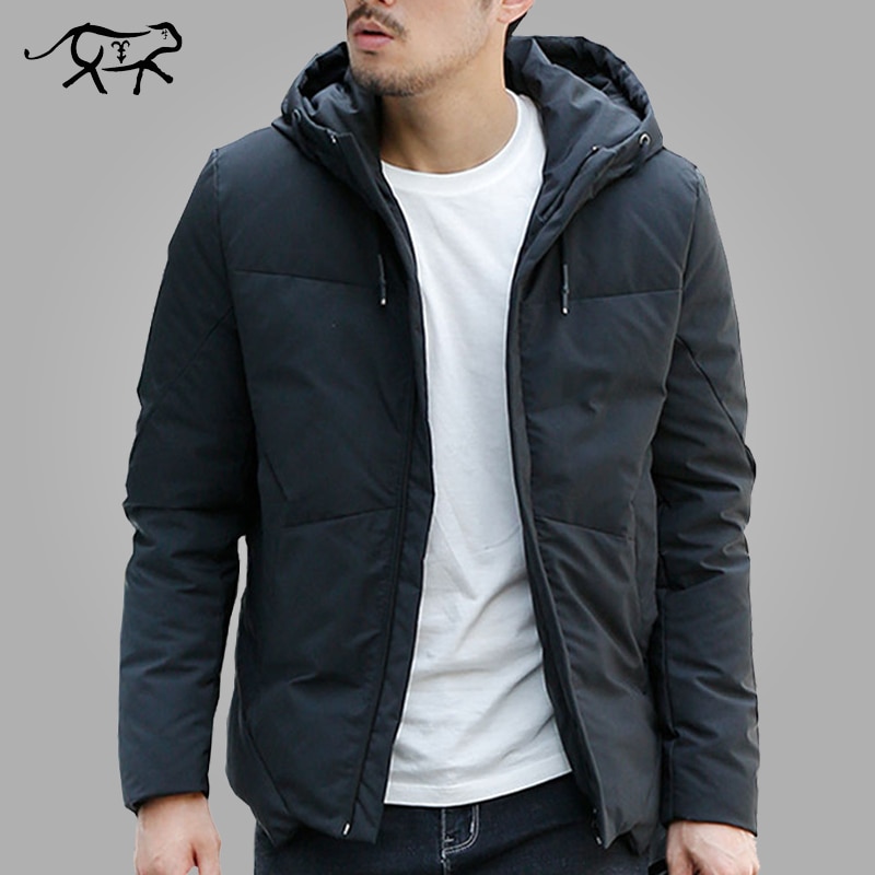 Winterjas heren warme gewatteerde capuchon overjas casual merk dons parka herenjas en mantel hoodies bovenkleding plus maten