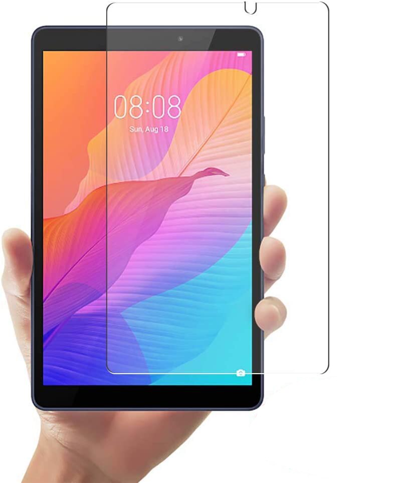 robić Huawei MatePad T8 Obudowa 8.0 2020 futerał silikonowy T8/C3 8.0 pokrowiec na tablet silikonowy dla dzieci: Tempered Glass