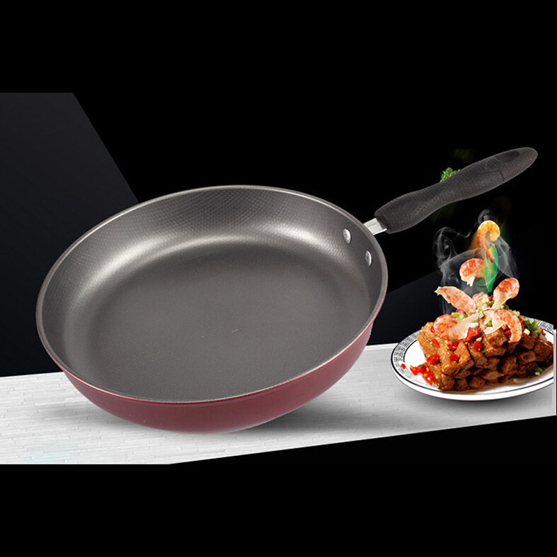 26cm Non-stick Frying Pan Material Steel Coating Inside Inductiion&Gas Cookware Pan Home Kitchen Cooking Pans Helper 26cm