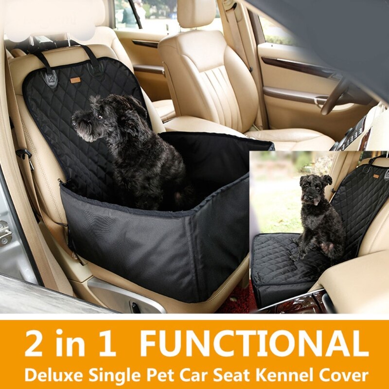 2 In 1 Hond Auto Seat Cover Honden Vouwen Dikke Huisdier Kat Hond Auto Booster Seat Cover 6XDB