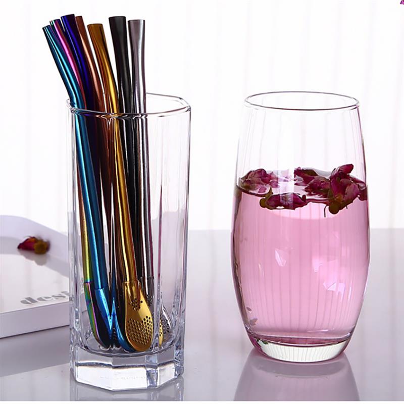 1pc 15cm långa rund form rostfritt stål mjölk kaffeskedar dessert glass godis frukt sked tesked tillbehör