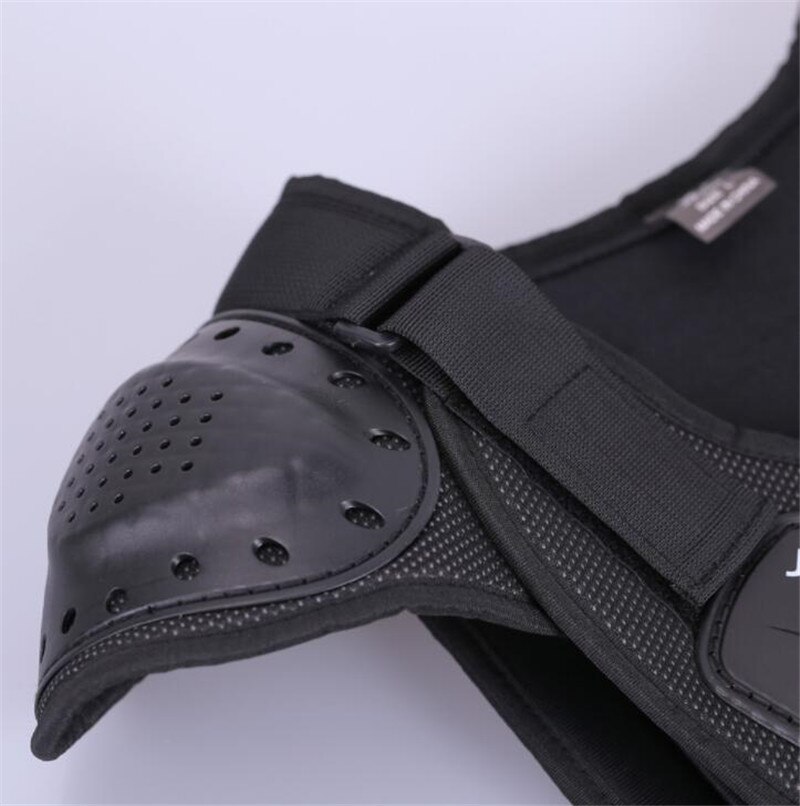Jiajun Kind Body Protector Armor Motorjacks Motocross Back Shield Mouwloos Vest Spine Borst Beschermende Gears Jas
