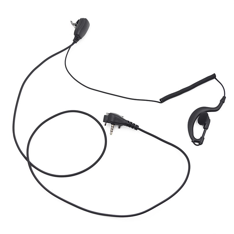 PTT Earhook Earpiece Headset Mic for Vertex Standard VX231 VX261 VX351 VX-417 VX-451 EVX-531 EVX-534 Radio walkie talkie