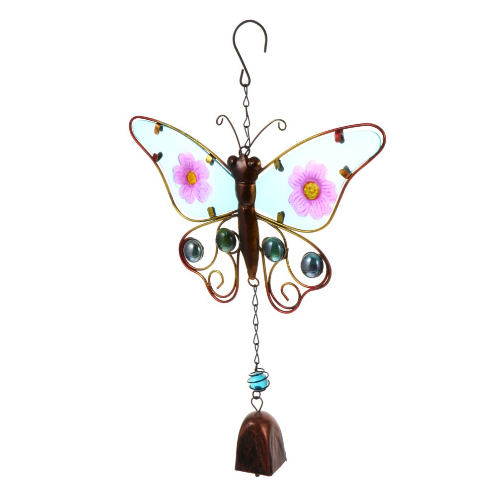 Ijzer Opknoping Wind Chime Prachtige Creatieve Vlinder Wind Bell Accessoires