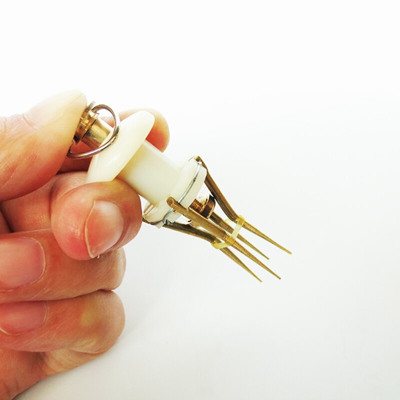 Small Fishing Lures Baits Tool Lightweight Clip Earthworm Clip Fishing Lures Worm Clip Fishing Tackle Accessories