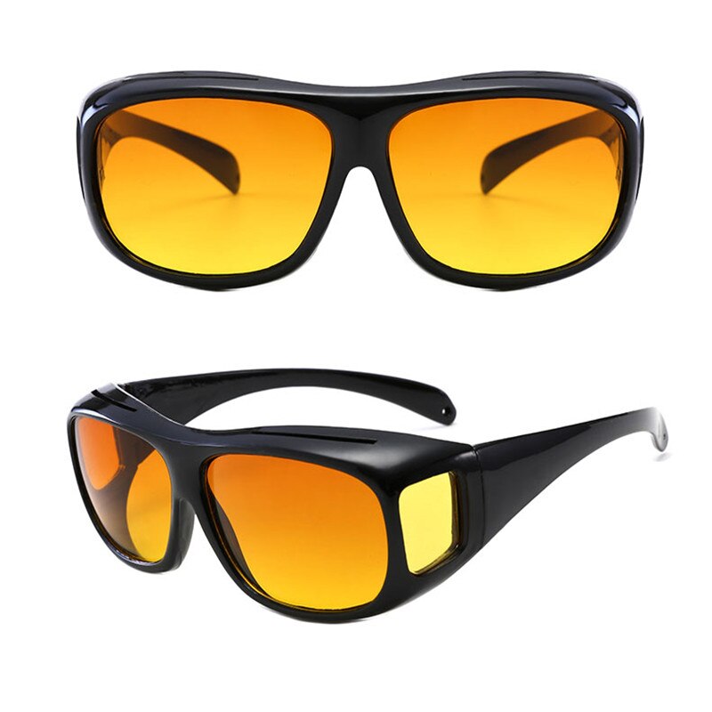 1PCS Anti-Glare Night Vision Car Night Vision Sunglasses Night Driving Glasses Driver Goggles UV Protection Eyewear