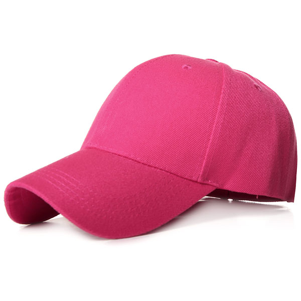 Gorra de béisbol para hombre, sombreros de de verano para mujer, gorra deportiva, gorra transpirable de , sombreros Unisex: Rojo rosado