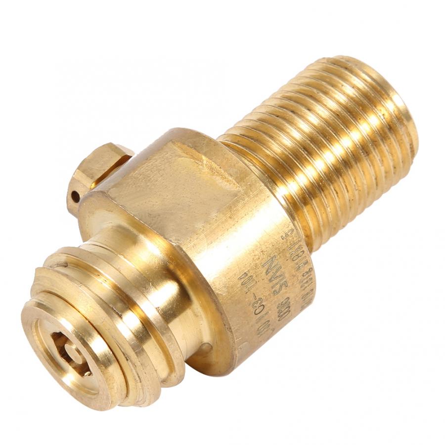Messing Adapter M18x1.5 TR21x4 Soda Messing Draad CO2 Connector Adapter Valve Tank Refill Accessoires