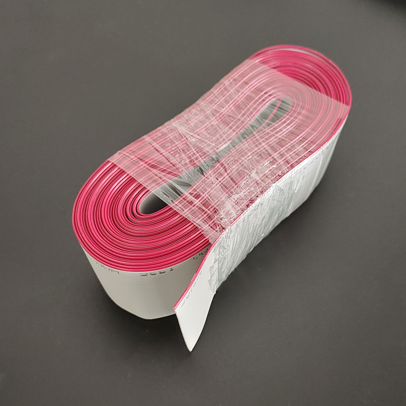 1/2/5/10Meter 6P/8/10/14/16/20/26/30/34/40/50/60 Pin 1.27Mm Pitch Grijze Platte Lintkabel 28 Awg draad Voor 2.54Mm Fc Idc Connector