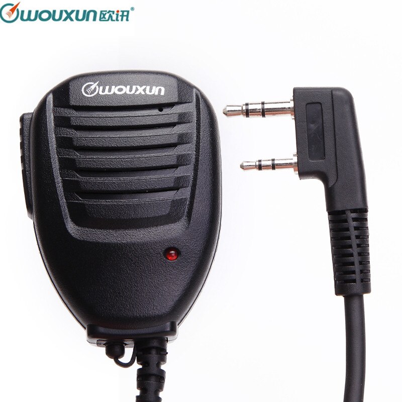 Original Wouxun Handheld Microphone Speaker MIC for Wouxun KG-UVD1P KG-UV6D KG-UV8D KG-UV899 KG-UV9D PLUS Walkie Talkie HamRadio