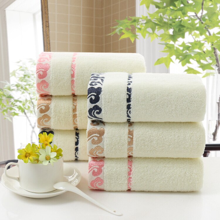 (3pcs/Lot) Bath Towel Set 1*70cm*140cm &amp; 2*34cm*74cm 100% Cotton Bath Towel Piece Set Face Towel 3 Colors