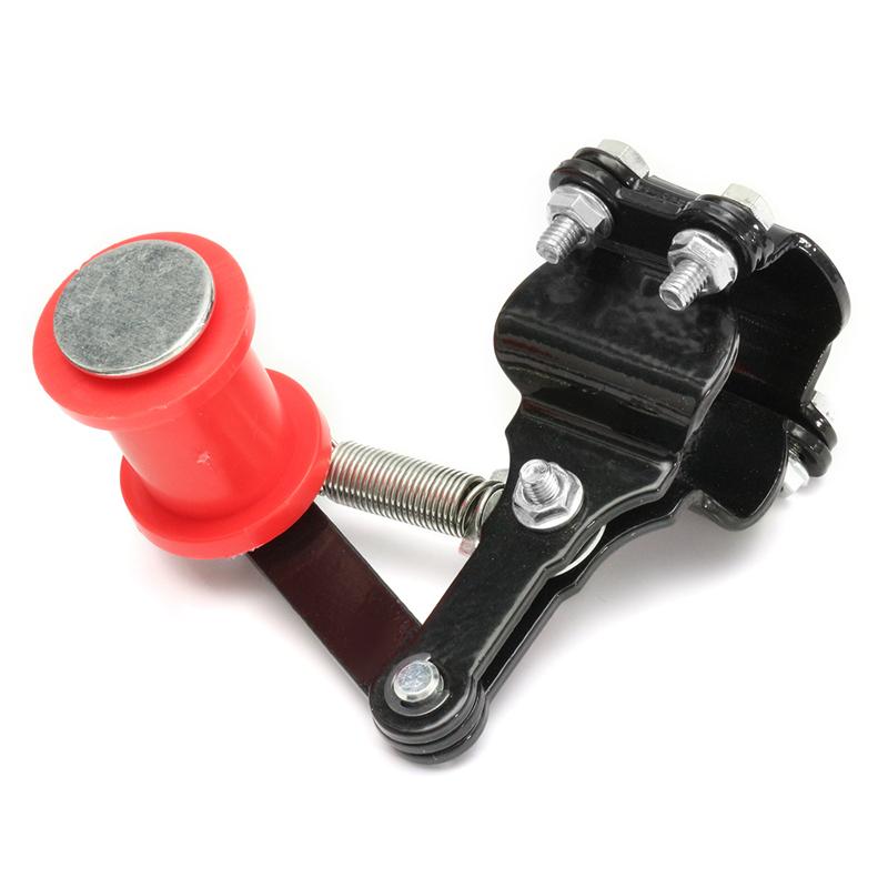 Motorcycle Parts Motorbike Chain Tensioner Adjuster Accessories for YAMAHA TTR600 XT250X TRICKER DT230LANZA: black-red