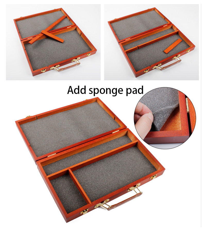Painting watercolor paint solid wood sketch box art supplies multifunctional box art student outdoor portable art sketch box