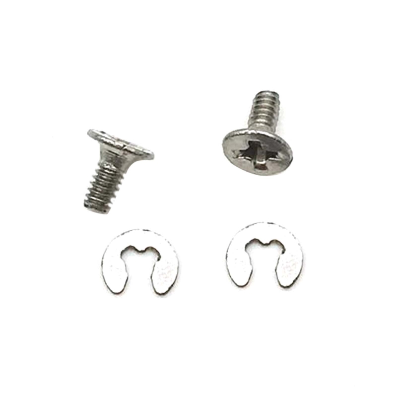 Tornillos de reparación para 3DS/LL/XL 3DS/3dsll/3dsxl reemplazo de tornillo de cubierta trasera de batería